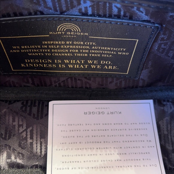 Kurt Geiger London Small Kensington duffle Quilted Leather Bag - NWT - Picture 7 of 13